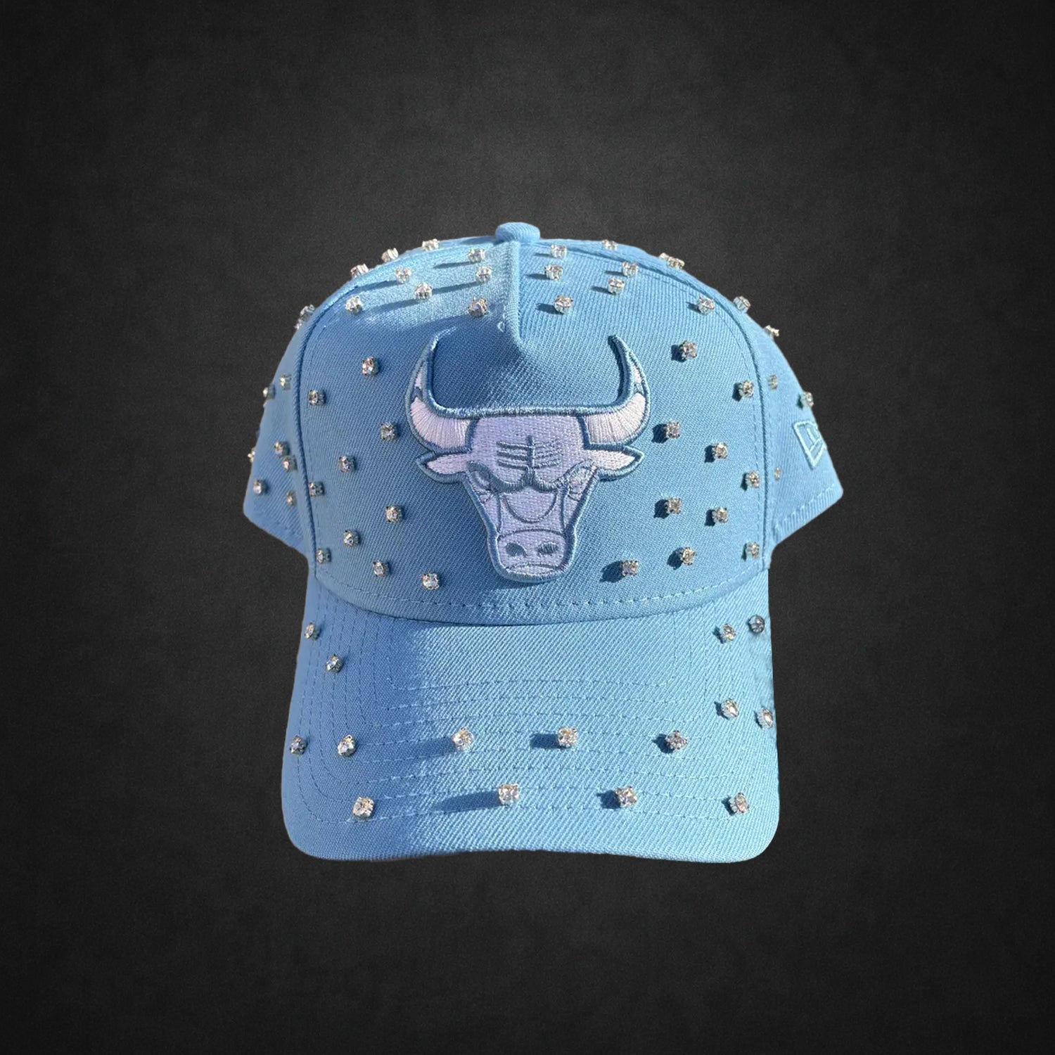 Chicago Bulls Frozen Bull Custom Snapback Hat