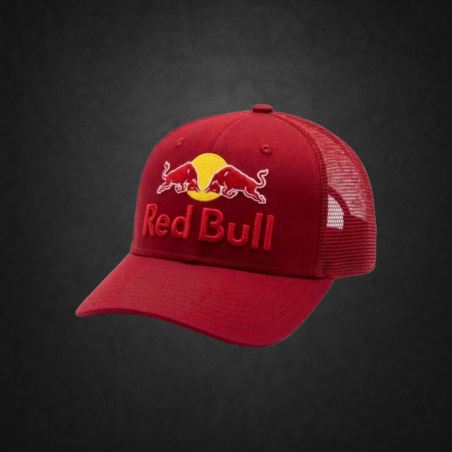 Red Bull F1 Racing Maroon Baseball Trucker Hat