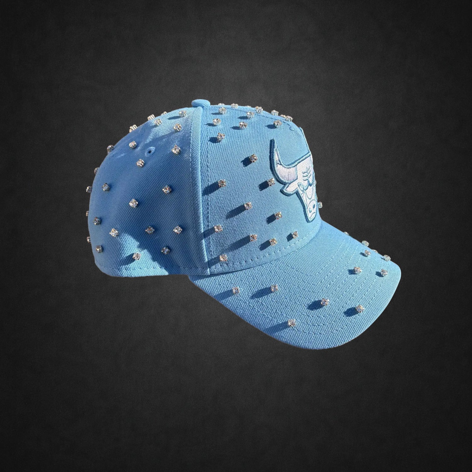 Chicago Bulls Frozen Bull Custom Snapback Hat