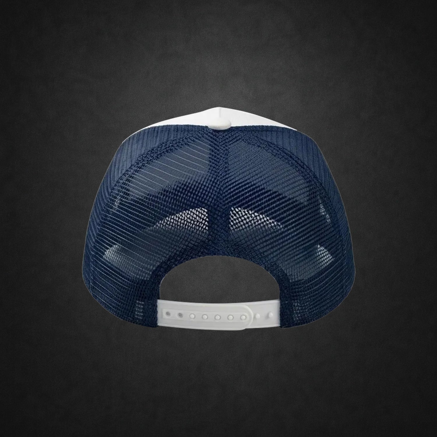 Audi Racing Trucker Hat – Retro Car Emblem Grey Navy Mesh Snapback Baseball Cap