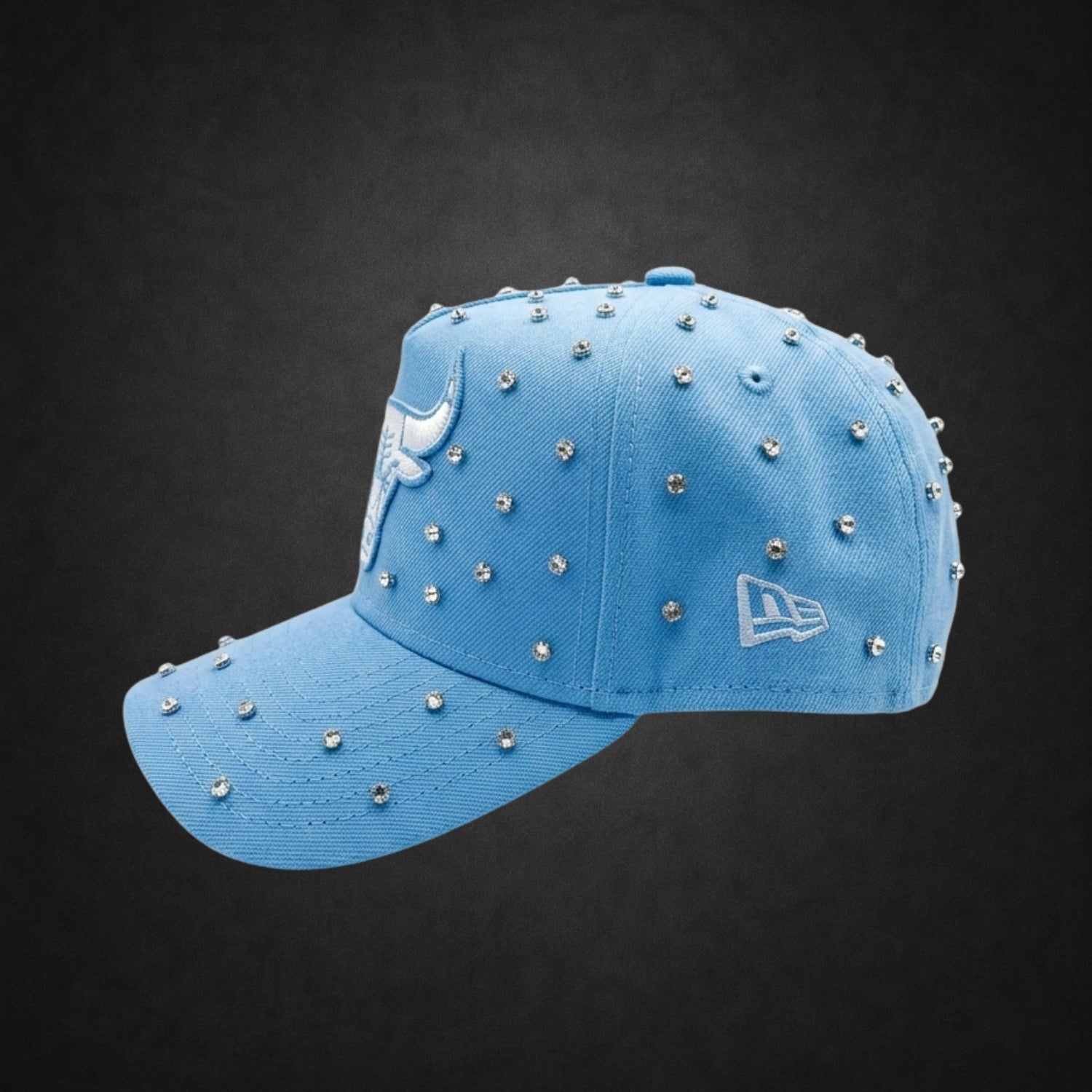 Chicago Bulls Frozen Bull Custom Snapback Hat
