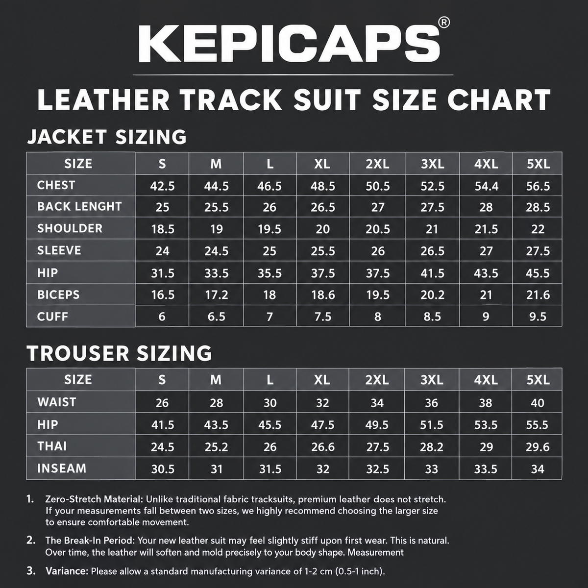 Cowhide Leather Tracksuit – Hooded Jacket & Jogger Set [Grey/White]