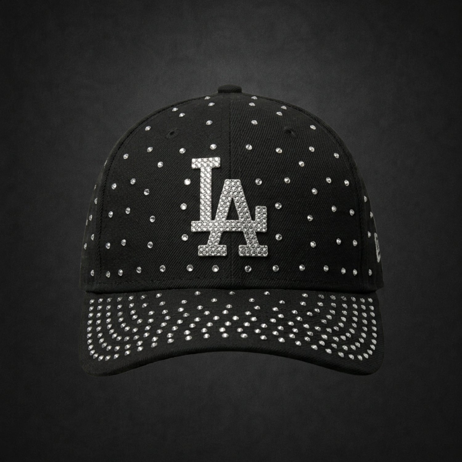 Los Angeles Dodgers Iced Fitted Hat with Rhinestones